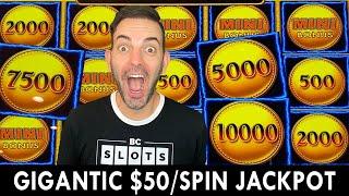 GIGANTIC $50 Bet JACKPOT on Lightning Link ⋆ Slots ⋆