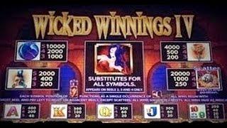 Wicked Winnings IV Slot Machine Bonus-Aristocrat