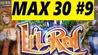 •MAX 30 ( #9 ) Series ! •Lil Red Colossal Slot machine (WMS)•$4.00 MAX BET