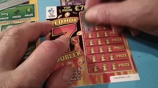 Scratchcard Thursday..£35.00 Cards..LUXURY LINES..5xCASH..RED HOT 7's..