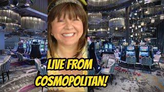 Greg, Rex & other friends live slot play at Cosmopolitan.