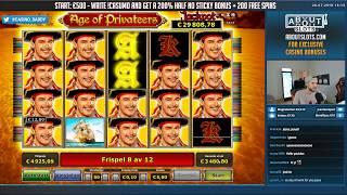 HUGE WIN!! Age of privateers Big Win - Casino Games - online casino