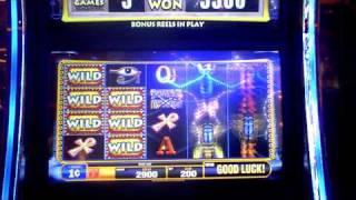 Slot machine bonus on Golden Pharaoh at Parx Casino