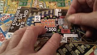 BIG £40.00 Scratchcard game..£500,000 GOLD..£20,000 GREEN..CASH PYRAMID..MONOPOLY..LUCKY STARS.etc