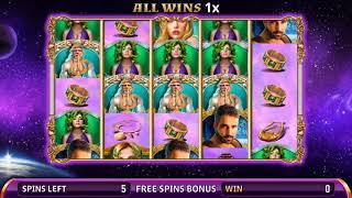 ZEUS'S WILD Video Slot Casino Game with a GIFT OF THE GODS FREE SPIN  BONUS
