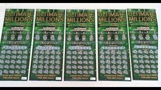 Great Bonus Wins! Scratching FIVE $30 Lottery Tickets
