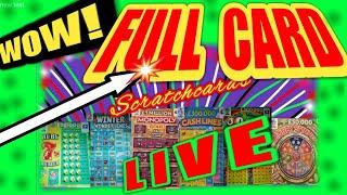 WOW!...WHAT A FANTASTIC SCRATCHCARD GAME "L I V E".WOW!.WhoooOOOO..Even the Viewers can Choose Cards