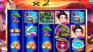 SILK KIMONO Video Slot Casino Game with a "BIG WIN" FREE SPIN BONUS