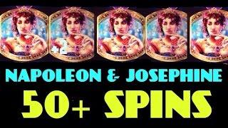 NAPOLEON&JOSEPHINE slot machine 50 SPINS bonus and MEGA BIG WIN