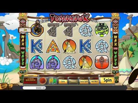 Free Tomahawk slot machine by Saucify gameplay ★ SlotsUp
