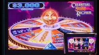 Celestial Sun Riches • and Great Moai • Slot bonuses!