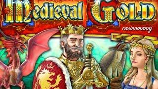 Medieval Gold Slot *NEW SLOT*  - Slot Machine Bonus