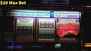 High Limit Pinball Slot Machine $20 Bet BIG WIN Bonus | Kronos Slot Machine Live Play
