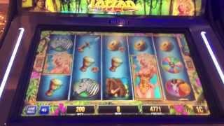Tarzan Of The Apes Slot Machine-live Play- Bonuses-Big Win At End!