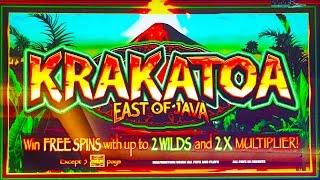 Krakatoa East of Java classic slot machine, DBG