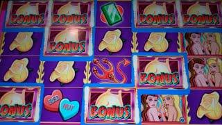 Double Reel Rich Devil Slot Machine Bonus - Spinning Streak - 10 Free Games Win with Wild Symbols