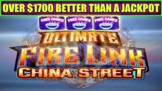 WoW BETTER THAN A JACKPOT! My Best Run on Ultimate Fire Link Slot Machine