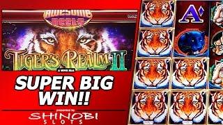 Tiger's Realm II Slot Bonus - Awesome Burst, Super Big Win!