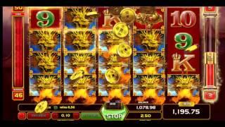 Dragon King Slot (GameArt) - Mega Big Win in Freespin Feature