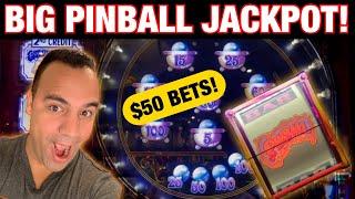 ⋆ Slots ⋆ $25 PINBALL JACKPOT HANDPAY!! | Simpsons & Willy Wonka Slot Machine! ⋆ Slots ⋆⋆ Slots ⋆