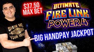 BIG HANDPAY JACKPOT On New ULTIMATE FIRE LINK Slot | Winning Mega Bucks On Slot | SE-1| EP-5