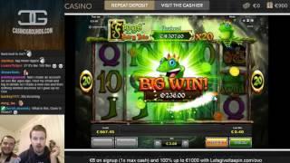 Frogs Fairy Tale Slot - Unexpected big win