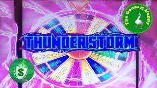 •  ++NEW Thunderstorm slot machine, 3 Wheel Spins, Happy Goose