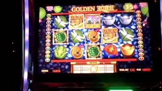 Golden Koi slot bonus win at Revel Casino in AC