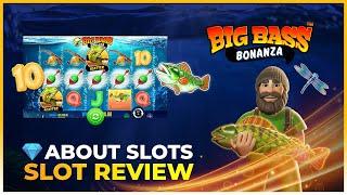 Big Bass Bonanza by Reel King! Exclusive Video Review by Aboutslots.com for Casinodaddy!