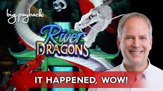 River Dragons Slot - BIG WIN BONUS, AWESOME!