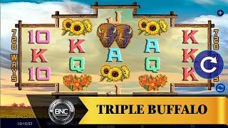Triple Buffalo slot by High 5 Games