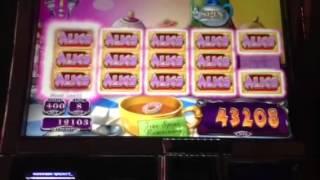 WMS - Alice slot machine: HANDPAY!!