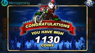 Santa's Wild Ride Online Slot from Microgaming
